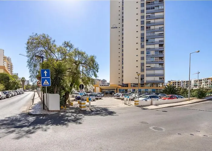 Lägenhet Luxury 1 Min With Sea View, Wifi, Ac, Smarttv Praia da Rocha