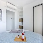 Luxury 1 Min With Sea View, Wifi, Ac, Smarttv برايا دا روشا