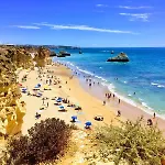 Luxury 1 Min With Sea View, Wifi, Ac, Smarttv برايا دا روشا